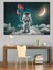 Astronot ve Balonlar Dekoratif Tablo 3