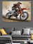 Motokros Yarışçısı Dekoratif Tablo 2