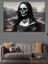 Karanlık Mona Lisa Dekoratif Tablo 4