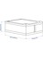 Ikea Skubb Hurç Koyu Gri 43X53X19 cm 5