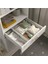 Ikea Jattebjörn Bölmeli Kutu Beyaz-Gri 50x35x9 Cm 40573214 3
