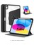 Apple iPad 11. Nesil A16 2025 Uyumlu 360° Dönebilen Yatay Dikey Standlı Fuchsia Pino Tablet Kılıfı 1