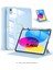 Apple iPad 11. Nesil A16 2025 Uyumlu 360° Dönebilen Yatay Dikey Standlı Fuchsia Pino Tablet Kılıfı 1