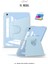 Apple iPad 11. Nesil A16 2025 Uyumlu 360° Dönebilen Yatay Dikey Standlı Fuchsia Pino Tablet Kılıfı 2