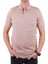 DMG23-511228 Bej Günlük Fermuarlı Polo Yaka Erkek Tişört 2