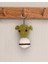 Shrek Amigurumi Büst Anahtarlık 9 cm - El Yapımı Sanatsal Örgü Çanta Aksesuarı 1