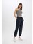 Straight Fit Çift Cepli Yüksek Bel Düz Paça Modal Kumaş Pantolon E5962AX25SP 5