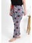 Kadın Pamuklu Büyük Beden Alt Pijama 27557 Somon 3
