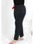Kadın Pamuklu Büyük Beden Alt Pijama 27557 Siyah 2