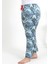 Kadın Pamuklu Büyük Beden Alt Pijama 27558 Mavi 2