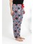 Kadın Pamuklu Büyük Beden Alt Pijama 27557 Somon 4