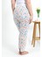 Kadın Pamuklu Büyük Beden Alt Pijama 27558 Ekru 4