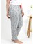 Kadın Pamuklu Büyük Beden Alt Pijama 27558 Gri 3