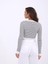 42211 Triko Çizgili Crop-Ekru-Siyah 5