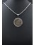 925 Ayar Gümüş Kolye Hz. Süleyman Mührü Kral Zincir 2mm 901590 4