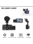 3 Kameralı 4K 3" Ekran 128GB App Kontrolü Gps Wifi Aktif 2025 Serisi Araç Güvenlik Kamerası 1