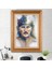 Özel Altın Seri Paspartulu Mustafa Kemal Atatürk Tablo ND133 1
