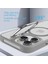 Apple iPhone 16 Pro Max Kılıf Standlı Mat Magsafe Metal Tuşlu Kamera Lens Kapak 2