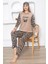 Gizotti Polar Pijama Takımı Leopar Xl 1