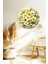 Çiçek Resimli Modern Duvar Dekoru, Yuvarlak Ahşap Mdf Tablo, Ev, Oturma Odası, Ofis Dekoratif Süs 2