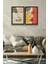 2 Parça Çerçeve Görünümlü Şık Boho Tablo Modeli, Oturma Odası, Salon, Ofis, Yatak Odası Duvar Dekoru 1