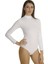 0811 Kadın Uzun Kollu Çıtçıtlı Body - Çıtçıtlı Badi Çeyrek Balıkçı Tarz 1