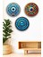Nazar Boncuğu Kristal Modern Şık Mdf Tablo Seti, Oturma Odası, Salon, Ev Duvar Tablosu Dekoru 2