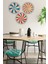 Çark Desenli 3 Parça Mdf Tablo Modeli, Şık Ev Dekorasyonu, Salon, Oturma Odası, Ofis Duvar Süsü 5