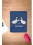 Ördekler, Mavi Kare Ördek Desenli Bilek Destekli Mouse Pad, Bilgisayar Aksesuarı 1