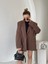 Kahverengi Oversize Blazer Ceket 2