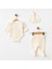 Organik Unisex Bebek 3'lü Takım - Desenli 1