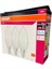 LED Value 4,9WATT (40 Watt) LED Klasik Mum Ampul Beyaz Işık E14 Duy 3 Lü Paket 470 Lümen 2
