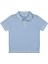 Yazlık Erkek Bebek Polo Yaka T-Shirt - Mavi 1