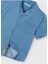 Yazlık Erkek Çocuk Denim Gömlek - Mavi 2