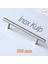 Pürüzsüz 128 mm Inox Metal 10 Adet Dolap Dolabı Mobilya Mutfak Çekmece Kapak Kulbu Kulpu Kulpları 3