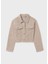 Yazlık Kız Çocuk Gabardin Ceket - Bej 2