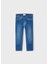Yazlık - Mevsimlik Kız Çocuk Basic Denim Pantolon - Mavi 1