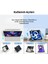 Apple iPad Air 13 2025 M3 Çip Uyumlu 360° Dönebilen Yatay Dikey Standlı Fuchsia Pino Tablet Kılıfı 5