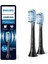 Sonicare Premium Plak Defans 2'li Yedek Başlık Siyah - HX9042/88 1