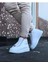 LISINYA947 CZ032 Beyaz Bağcıklı Sneakers Yarım Bilek Bot - 370821-1453 3