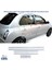 Nissan Micra Krom Cam Çıtası 6 Prç. 2003-2010 Paslanmaz Çelik 1
