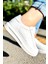 Mcqueen Sneaker Şık ve Rahat Unisex Günlük Spor Ayakkabı Beyaz 2