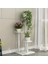 Miami Model Çok Katlı Metal Saksı Çiçek Bitki 3 Kat Stand (1 ADET FİYATI) Salon Oturma Balkon 2