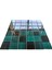 Mutfak Tezgah Arası, Banyo, Havuz, Sauna, Spa ve Iç ve Dış Dekorasyonda Tüm Yüzeyler Için, 48X48 mm. Turkuaz, 30X30 cm. Fileli Kristal Cam Mozaik. ( 11 File Karo = 1 M2 Fiyatıdır ) 5
