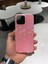 Apple iPhone 14 Pro Max Uyumlu Kalp Desenli Hologram Silikon Kılıf 1