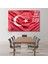 Ay Yıldız Türk Bayrağı Cam Tablo Yatay Duvar Tablosu Ev Ofis Okul Tablosu 2