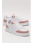 Unisex Düz Hafif Taban Günlük Sneaker Ayakkabı BEYAZ - PUDRA 2