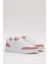 Unisex Düz Hafif Taban Günlük Sneaker Ayakkabı BEYAZ - PUDRA 3