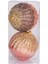 Yılbaşı Topu Gold Simli 2'li Paket Gold-Bronz 10 cm . 2