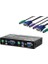 SL-325 2 Port Vga+Ps2 1.8m M/m Kablolu Manuel Kvm Switch 3